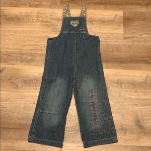 Naartjie kids sz med 5 years overalls